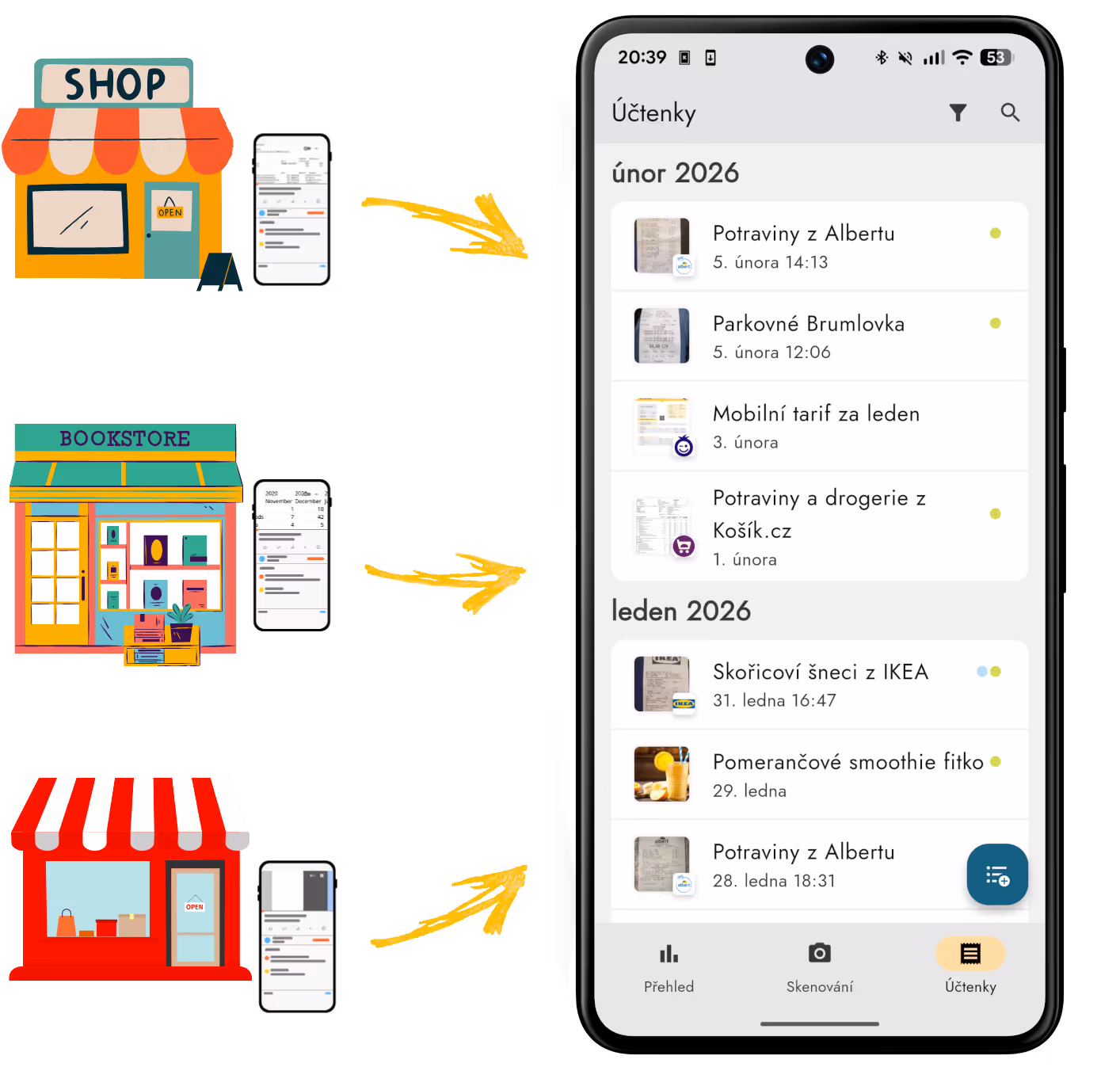 Sharing from different apps to Zespr
